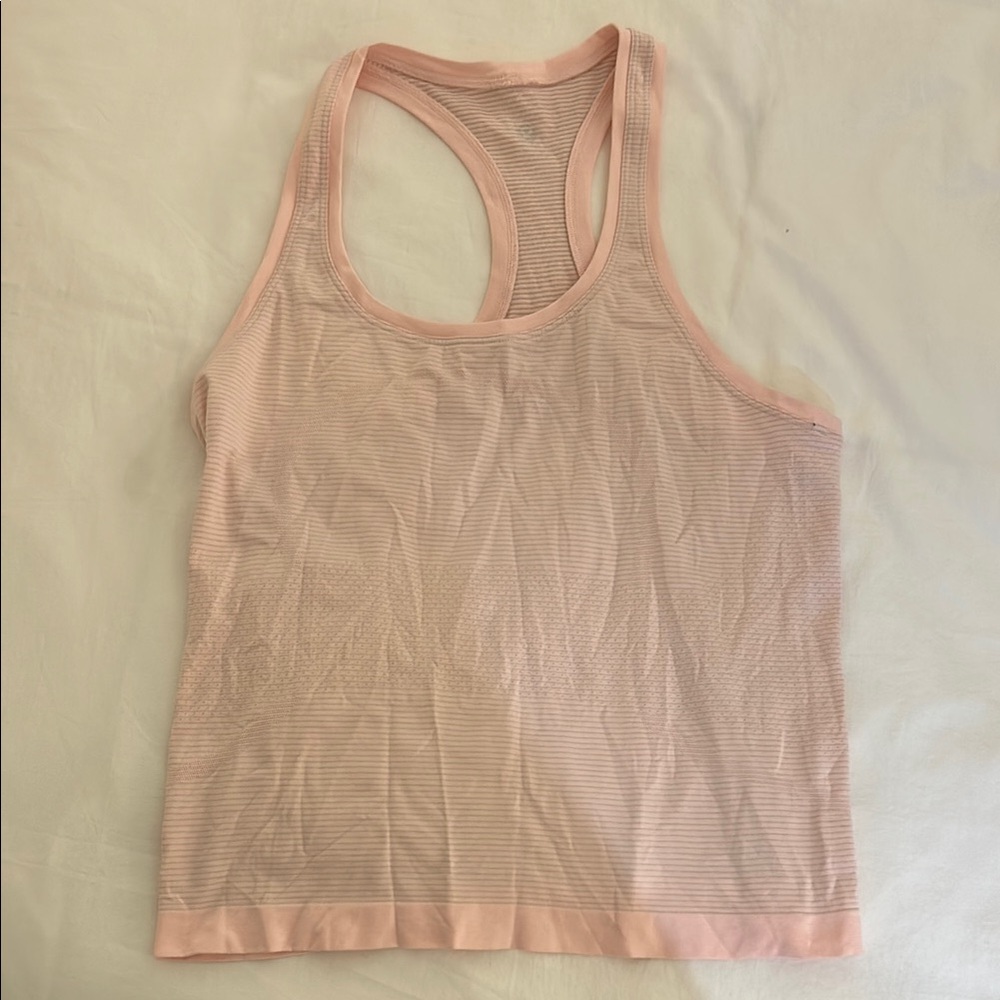 Lululemon pink Tank Top
